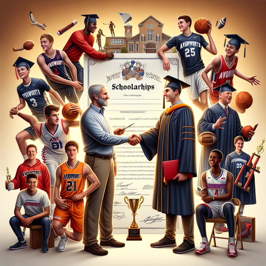 Avonworth High School athletic department forms groundbreaking partnership to enhance scholarship opportunities for student-athletes, highlighting a transformative step in supporting young talent.