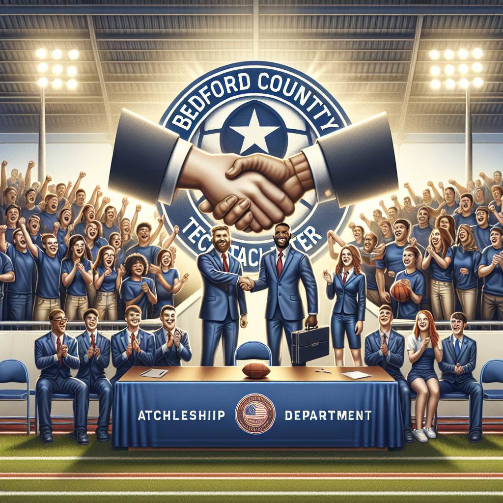 Bedford County Technical Center's athletic department partnering to create new scholarship opportunities for student-athletes.