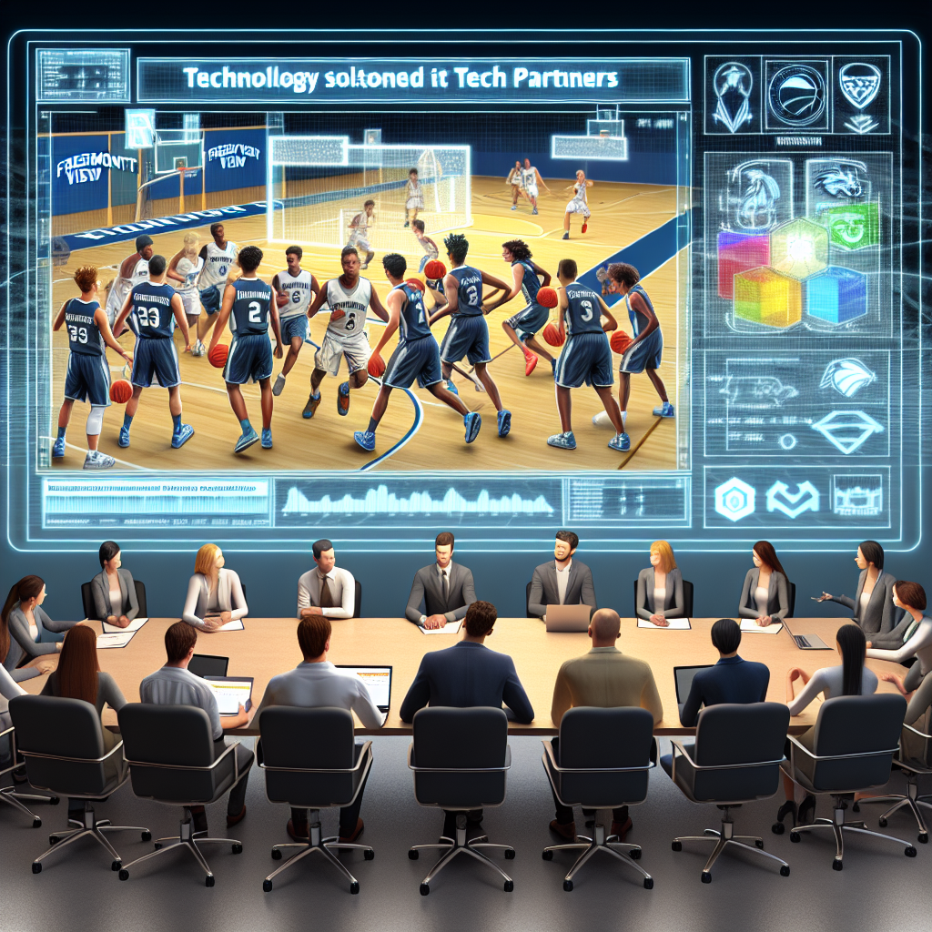 Freemont View School athletic department collaborating with tech partners to enhance scholarship opportunities for student-athletes and parents.