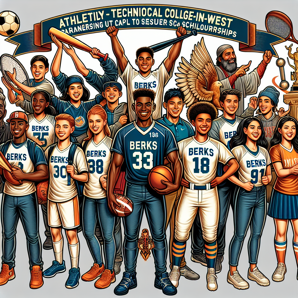 Berks CTC-West Campus athletic department partners with organizations to secure scholarships for student-athletes, fostering educational and athletic success.