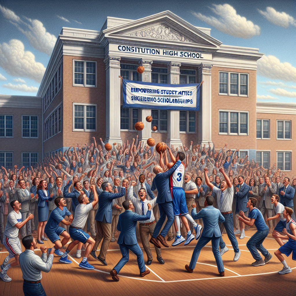 Constitution High School's athletic department celebrates a groundbreaking partnership, highlighting its commitment to empowering student-athletes in their pursuit of scholarships and academic success.