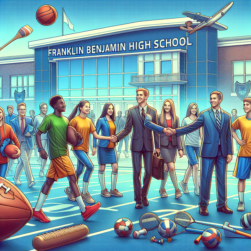 Franklin Benjamin High School's athletic department launches a promising partnership to provide scholarships, empowering student-athletes' futures.