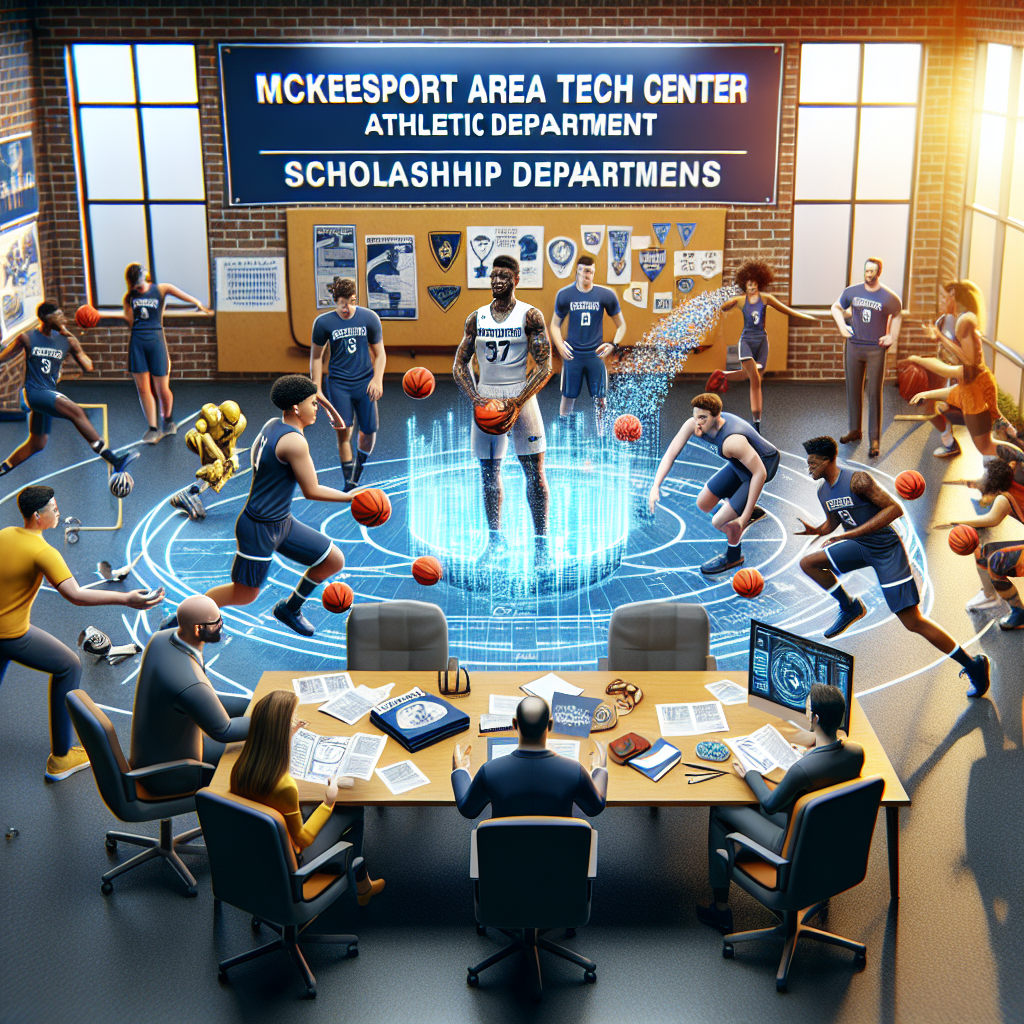 Mckeesport Tech's athletic department collaborates with partners to secure scholarship opportunities for student-athletes, highlighting empowerment and future success.