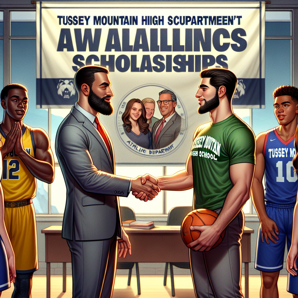 Tussey Mountain High School athletic department announces a new partnership aimed at supporting student-athletes in securing scholarships for their future endeavors.