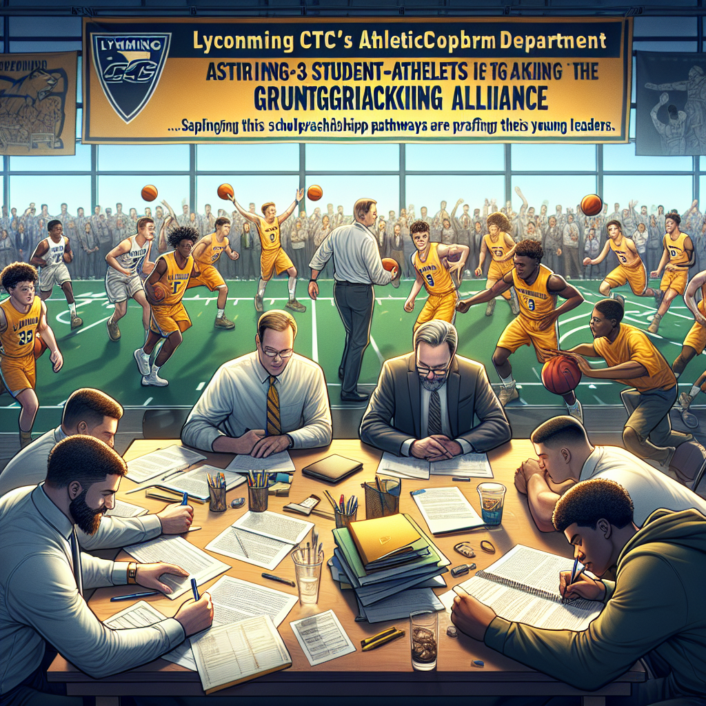 Lycoming CTC's athletic department partners to create scholarship pathways for aspiring student-athletes, inspiring future leaders.