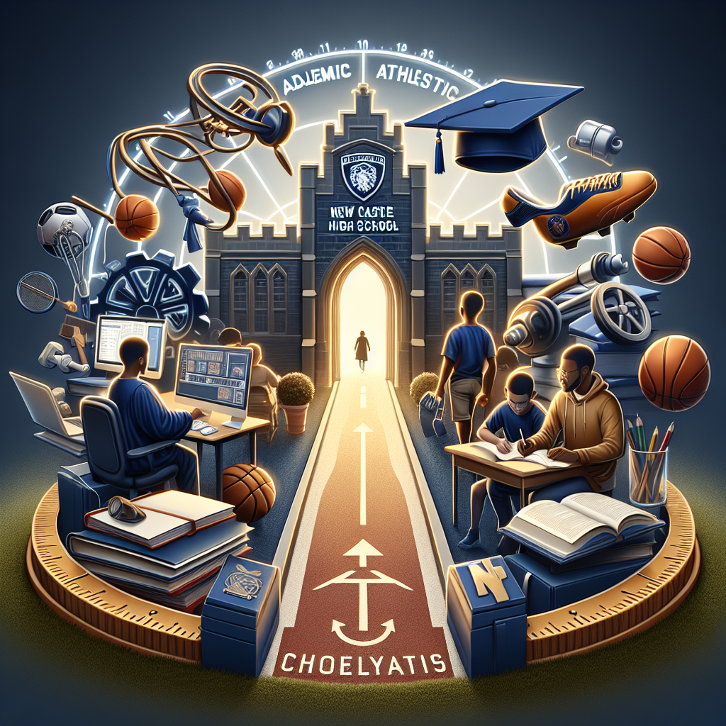 New Castle Shs Athletic Department's strategic partnership empowers student-athletes to secure scholarships, fostering academic and athletic success.