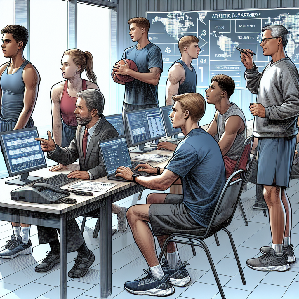 Valley View Christian School's athletic department utilizes advanced technology to secure scholarship opportunities for student-athletes.