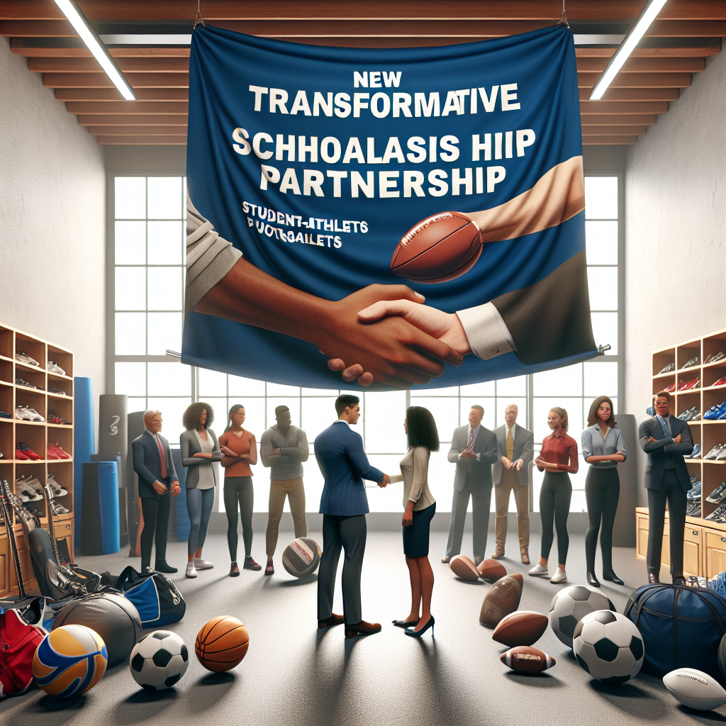 United JSHS Athletic Department announces a new partnership aimed at securing scholarships for student-athletes, fostering academic and athletic excellence.