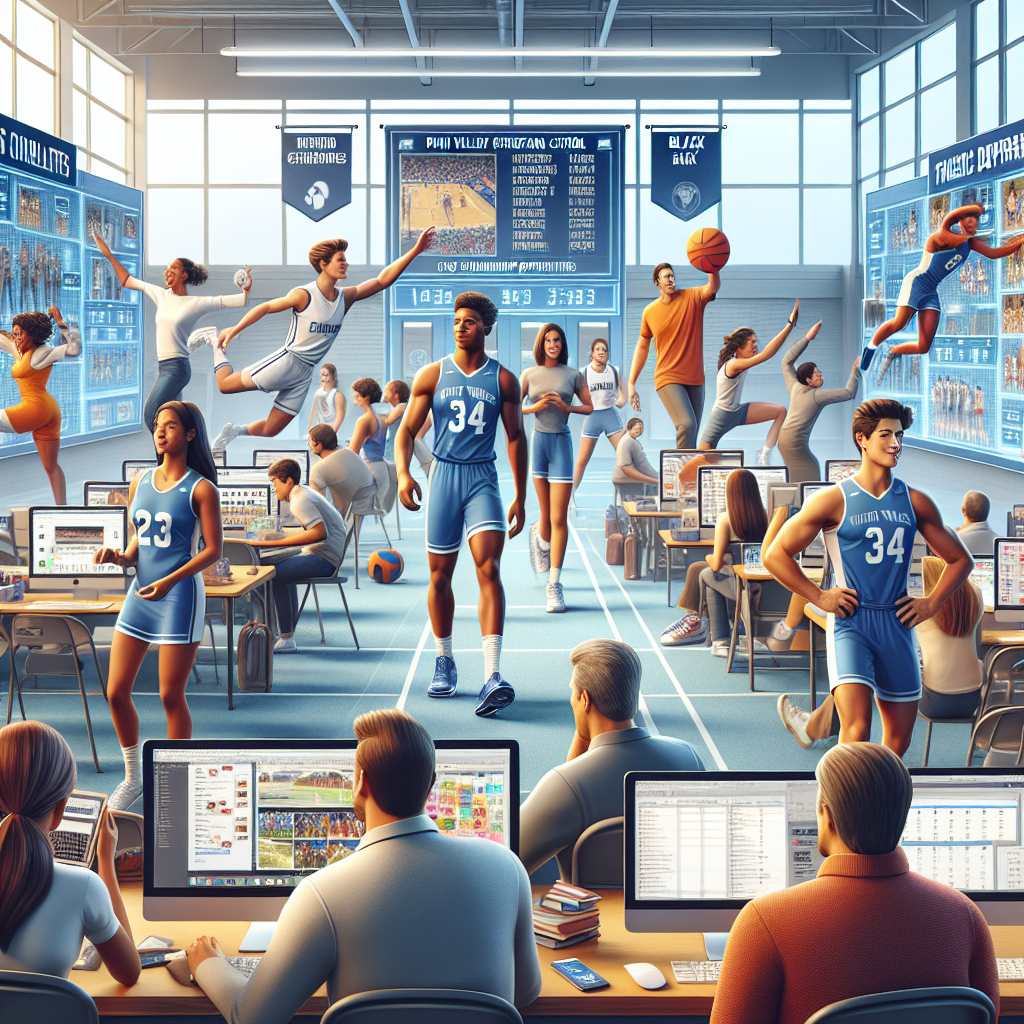 Path Valley Christian School athletic department integrates advanced technology for student-athletes and parents to secure scholarship offers, showcasing modern schedules and rosters.