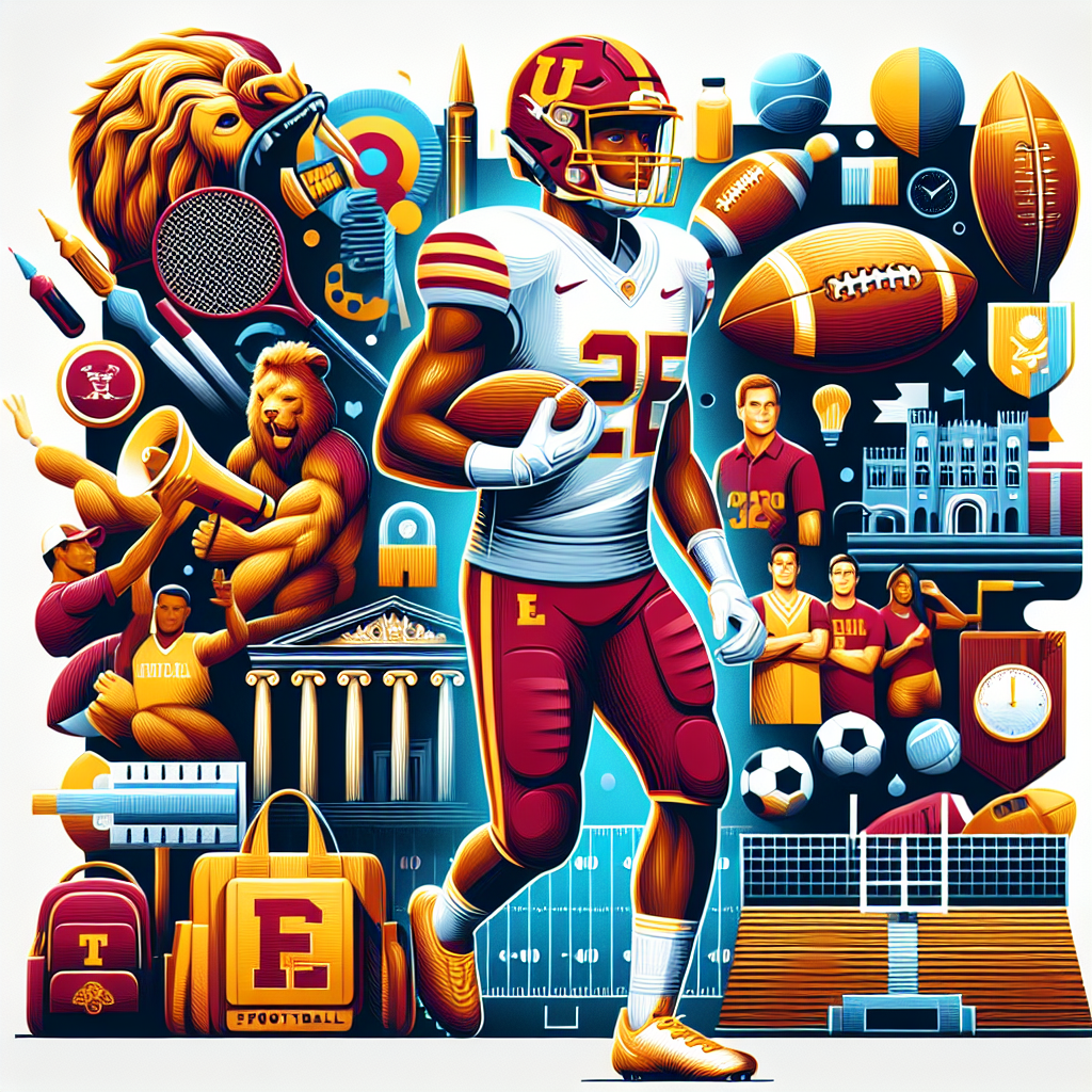 USC Football's innovative recruiting strategy and scholarship updates presented by Athletic Scholarship Corporation.