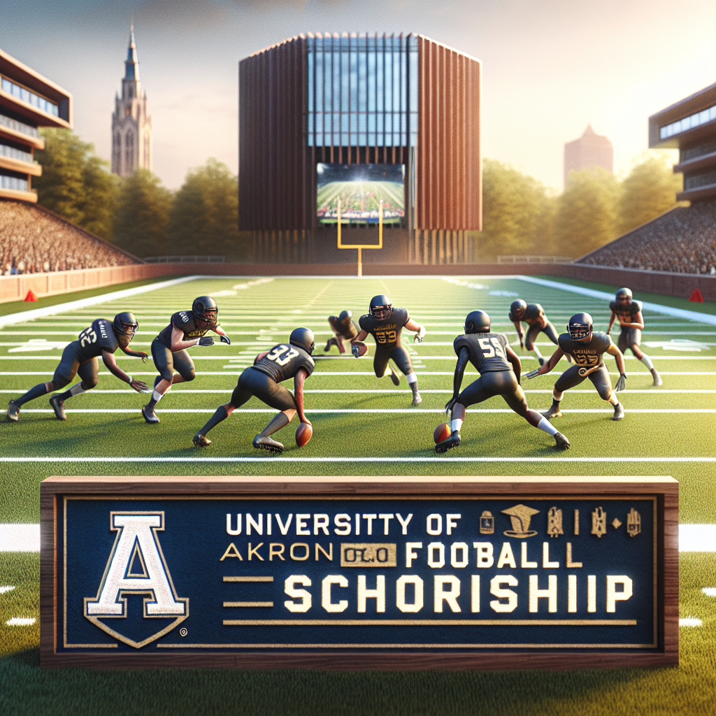 University of Akron's updated football scholarship insights unveiled in a press release by Athletic Scholarship Corporation, highlighting advancements in recruiting strategies.