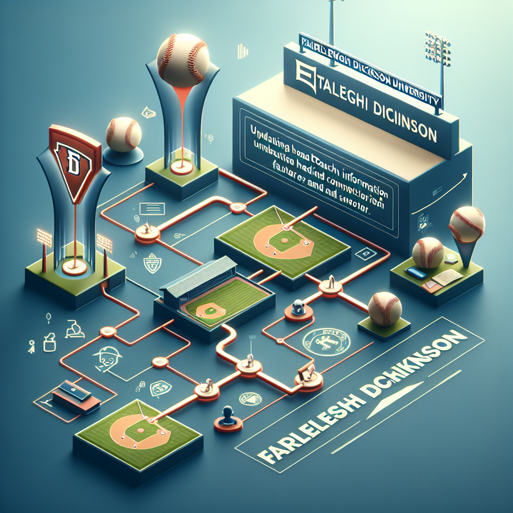 Streamlined pathways for student-athletes with Fairleigh Dickinson University's influence on Division 1 baseball recruitment; updated head coach information from Athletic Scholarship Corporation enhances connections.