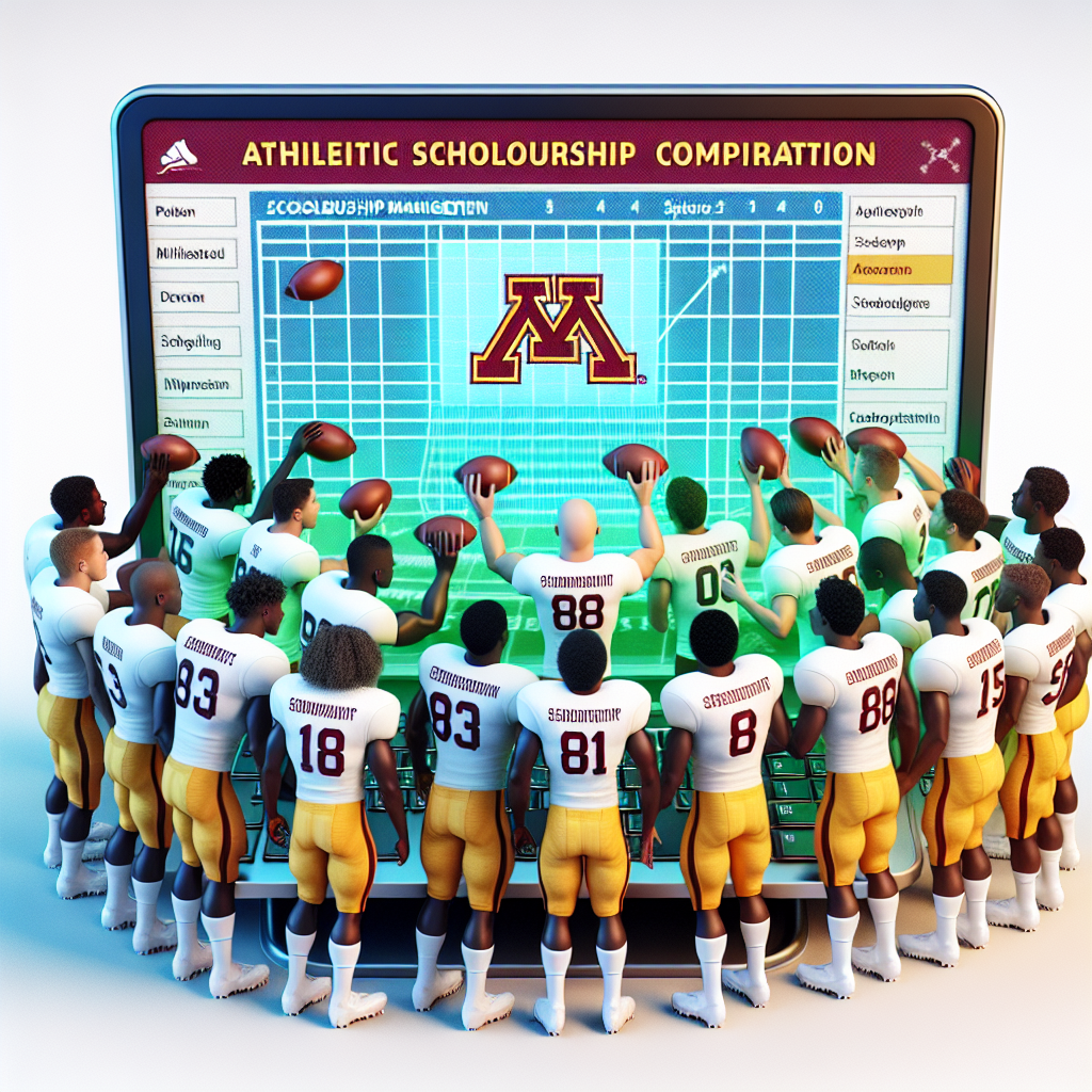 University of Minnesota Football team enhances recruiting process with Athletic Scholarship Corporation's updated scheduling tool for streamlined scholarship management.
